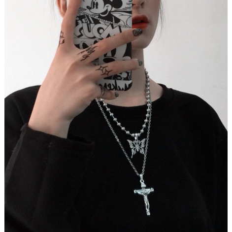 Dây chuyền hình chúa jesus thánh giá