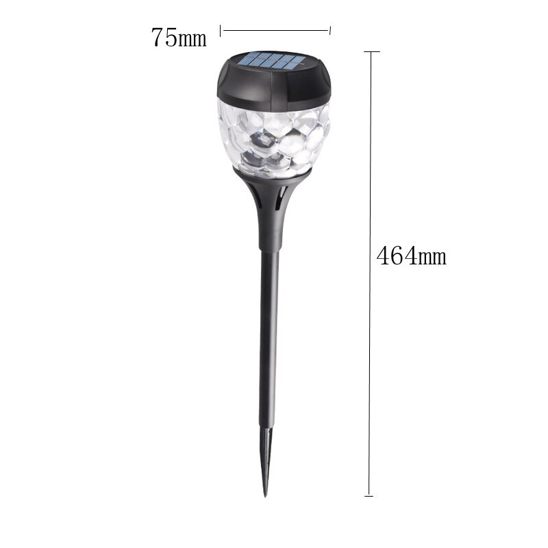 Đèn LED Năng Lượng Mặt Trời Chống Thấm Nước Trang Trí Lối Đi Sân Vườn