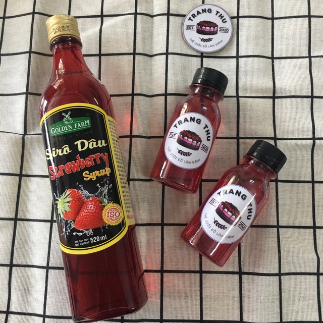 SIRO / SYRUP GOLDEN FARM VỊ MOJITO 520ml