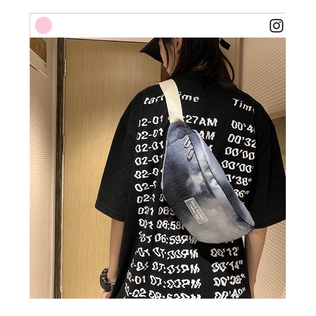 [Túi đeo chéo nữ ulzzang Hàn Quốc] [Túi nữ đeo bụng đi chơi da lộn mini đựng đồ cá nhân cá tính phong cách đường phố] | BigBuy360 - bigbuy360.vn