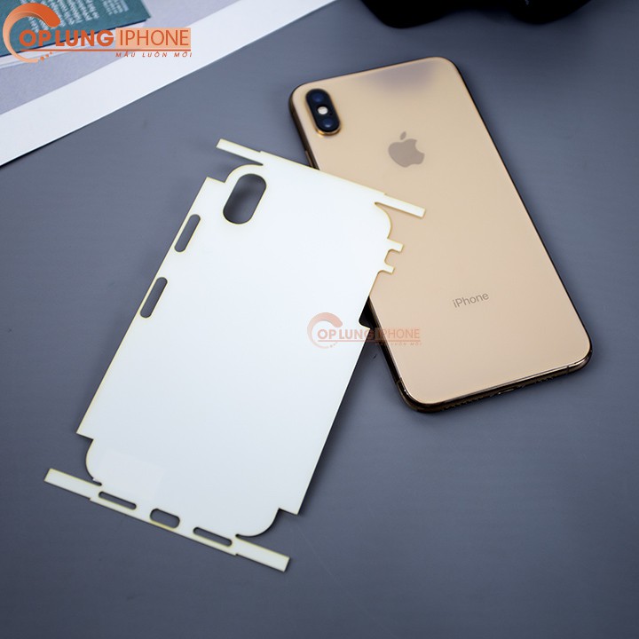 (GIÁ BÁN BUÔN) Miếng Dán PPF Nhám 3 Lớp Loại Xịn Phủ Full Cho iPhone 7/6 Plus/7 Plus/8 Plus/X/Xs/XsMax/11/11Pro TSTD