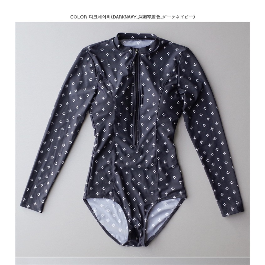 Bộ Đồ Bơi Một Mảnh Tay Dài Thời Trang Dành Cho Nữ | BigBuy360 - bigbuy360.vn