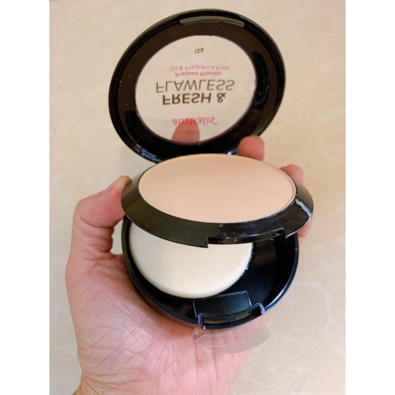 Phấn Phủ Kiềm Dầu Che Khuyết Điểm Mềm Mịn Australis Fresh &amp; Flawless Pressed Powder