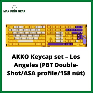 Nút bàn phím akko keycap set – los angeles