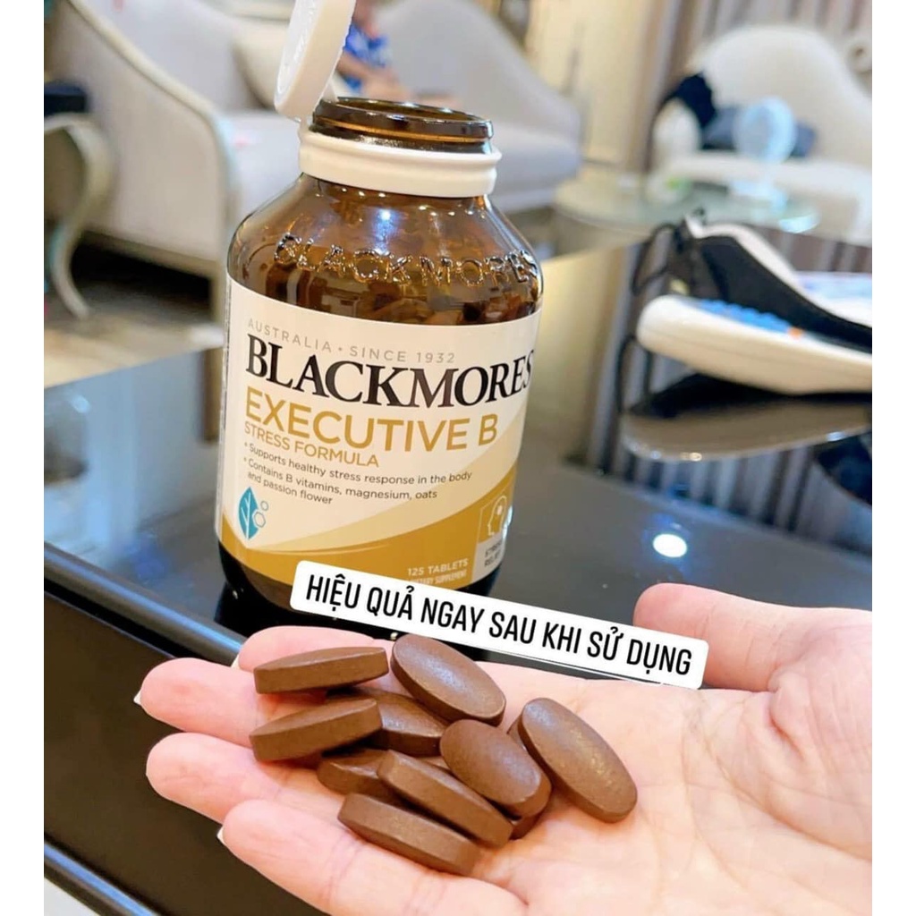 Viên Uống Blackmores Executive B Stress Formula Giảm Căng Thẳng Mệt Mỏi