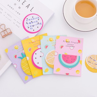 Giấy nhớ, giấy note hình trái cây dễ thương