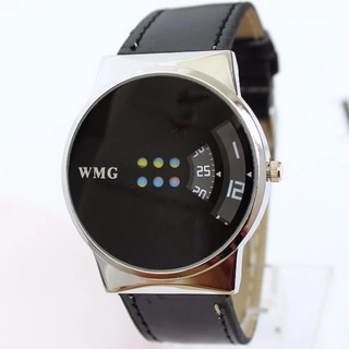 Đồng hồ nam - nữ dây da tổng hợp chính hãng WMG WMG001