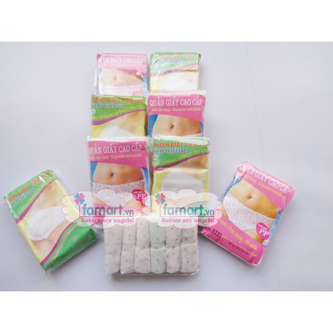 Combo 3 túi Quần Lót Giấy Cho Mẹ Baby Hiền Trang (Hàng đẹp)