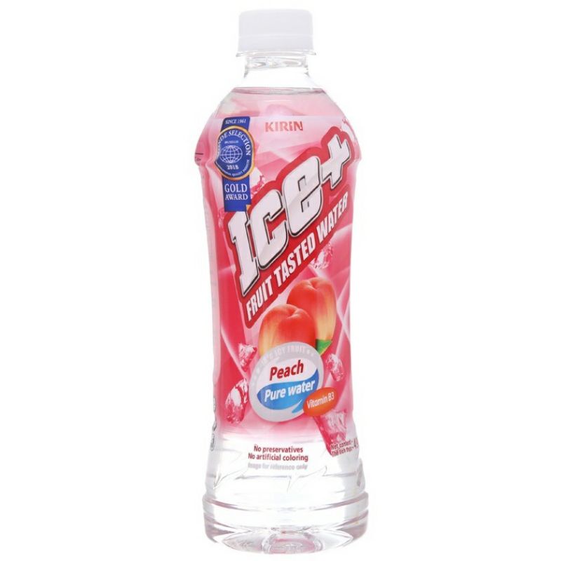 nước trái cây lce+ đào chao 490ml