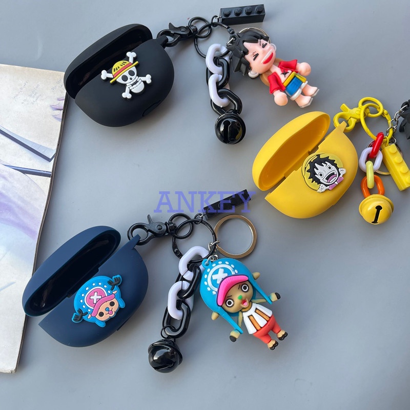 Huawei Freebuds 5i 4i 4 4E Pro 3 Vỏ Bảo Vệ Hộp Sạc Tai Nghe Bằng Silicon Mềm Chống Thấm Nước Kèm Móc