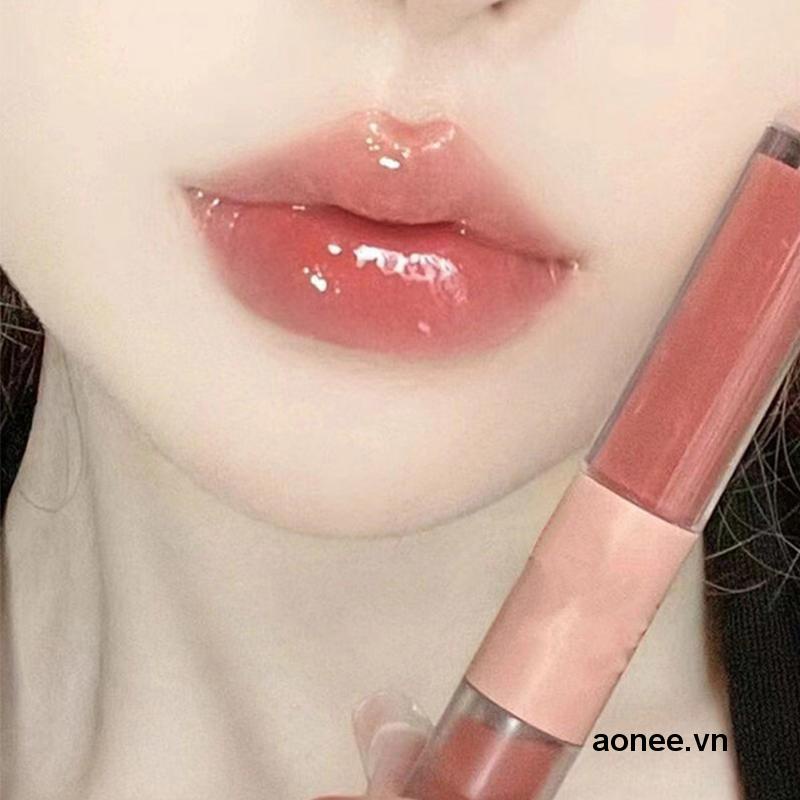 ✨✨son kem lì  CAPPUVINI/Uslike tông nude 3D chống thấm nước 2 trong 1 thời trang