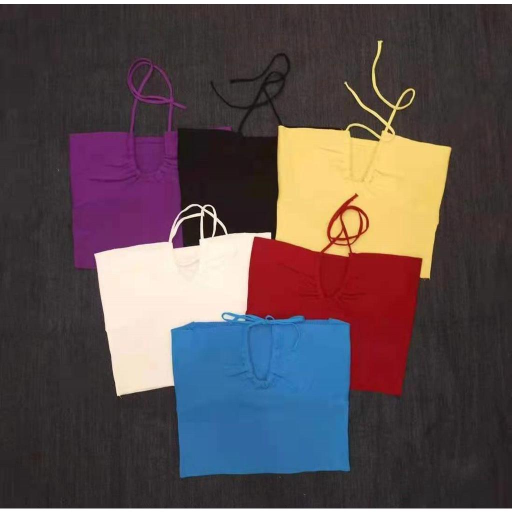 Áo Dây Nữ Cộc Tay Hở Eo Quyến Rũ