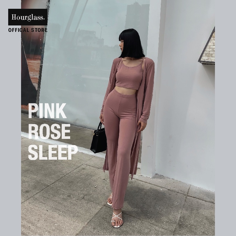 Set đồ ngủ nữ HOURGLASS - PINK ROSE SLEEP | BigBuy360 - bigbuy360.vn