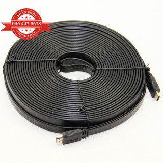 Cable HDMI 20m 2 đầu dây cáp HDMI (dẹp)
