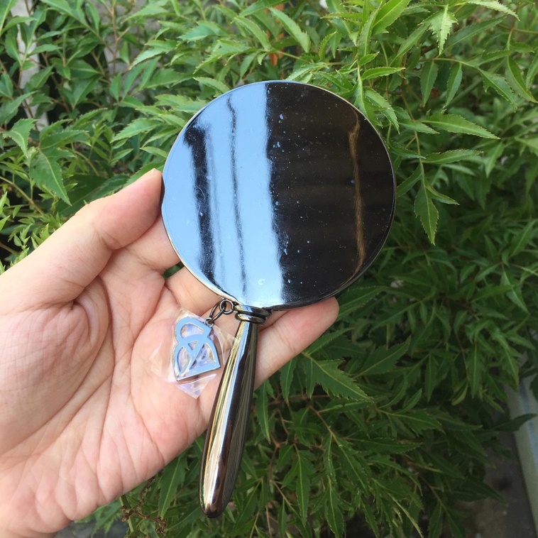 GƯƠNG CẦM TAY PHONG CÁCH CỔ ĐIỂN PD