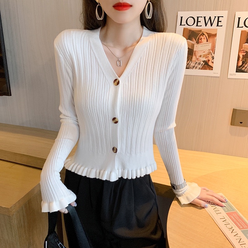 Áo khoác len cardigan chạy bèo dài tay | BigBuy360 - bigbuy360.vn