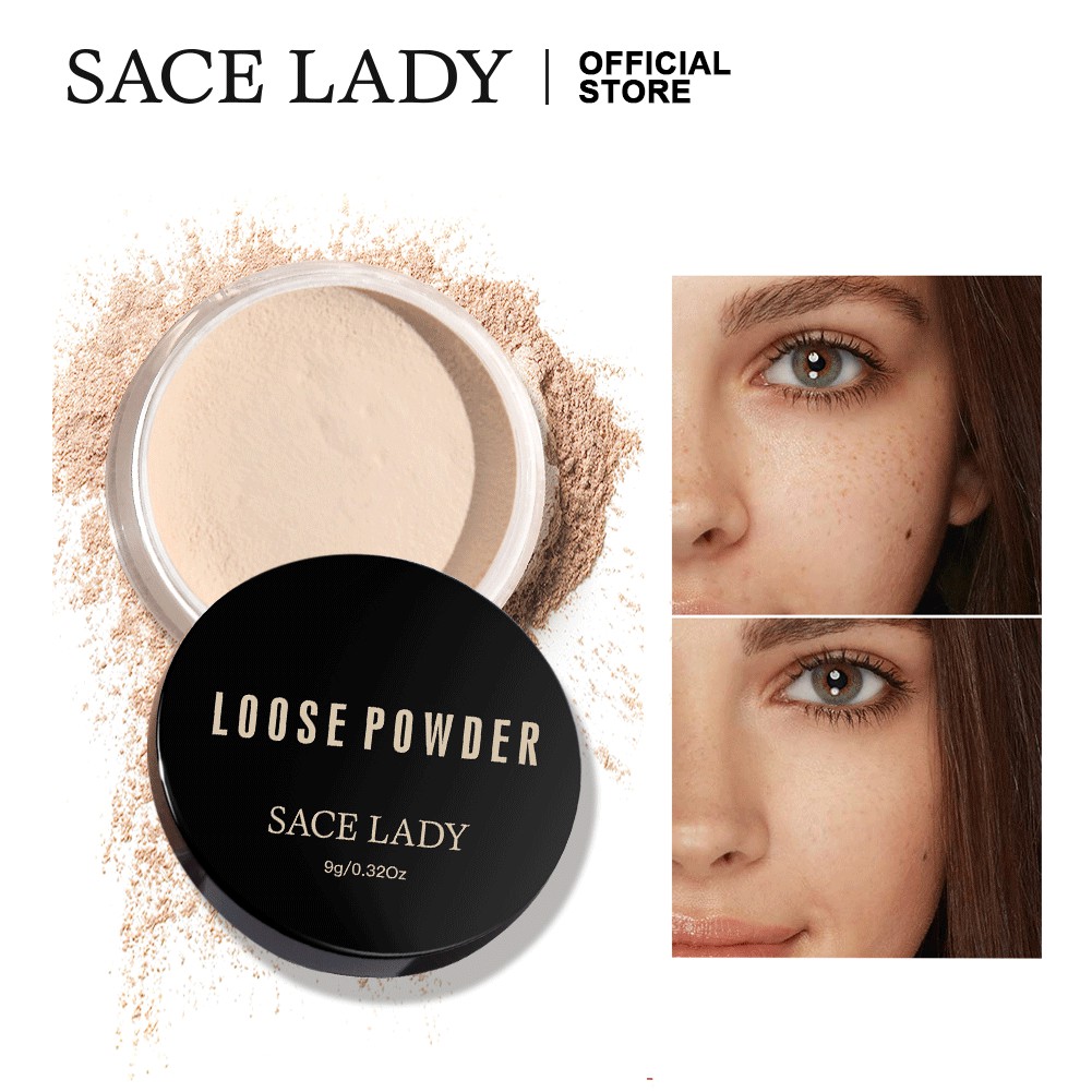 Phấn phủ SACE LADY tông lì trang điểm kiềm dầu che phủ toàn diện 9g/0.32oz | BigBuy360 - bigbuy360.vn