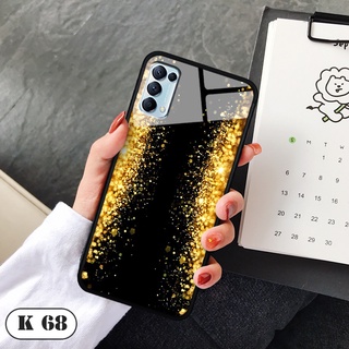 Ốp lưng Oppo Reno 5  - Lưng kính 3D