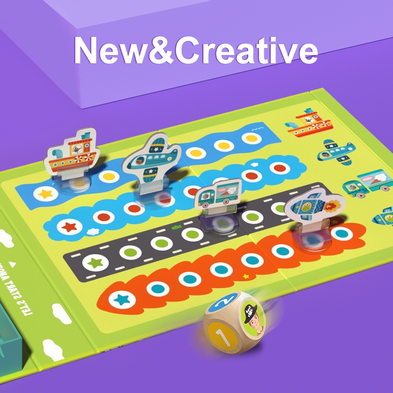 Đồ Chơi Ghép Hình Nam Châm Phiên Bản Mới Gồm Bao Gồm Trò Chơi BoardGame - Mideer Magnets Toys