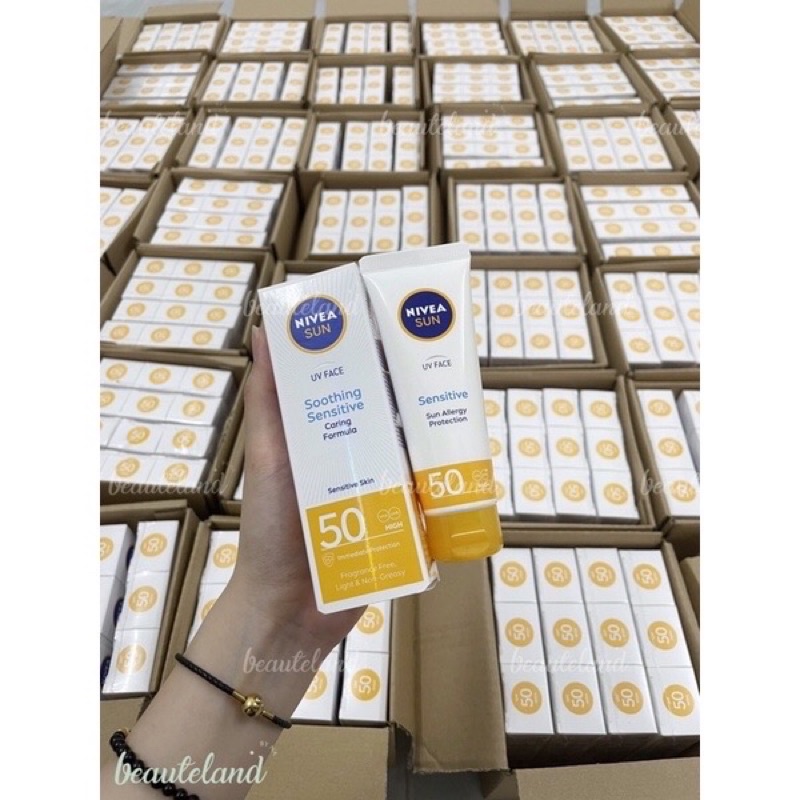 Kem chống nắng Nivea Sun UV Face Shine Control