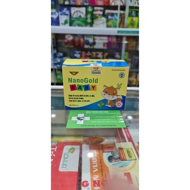 Cốm giảm táo bón, bổ sung chất xơ  Nano Gold Baby Kingphar ⚡ Tặng quà ⚡ An toàn, Hiệu quả cho bé