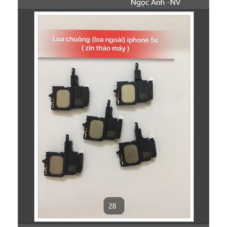 loa chuông( loa ngoài) Iphone 5s ( Zin tháo máy)
