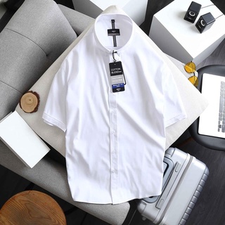 Áo sơ mi trắng, đen tay ngắn bigsize nam