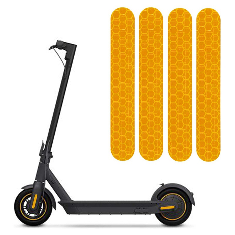 Miếng Dán Phản Quang Cảnh Báo Ban Đêm Chống Nước Cho Ninebot Max G30 Electric Scooter