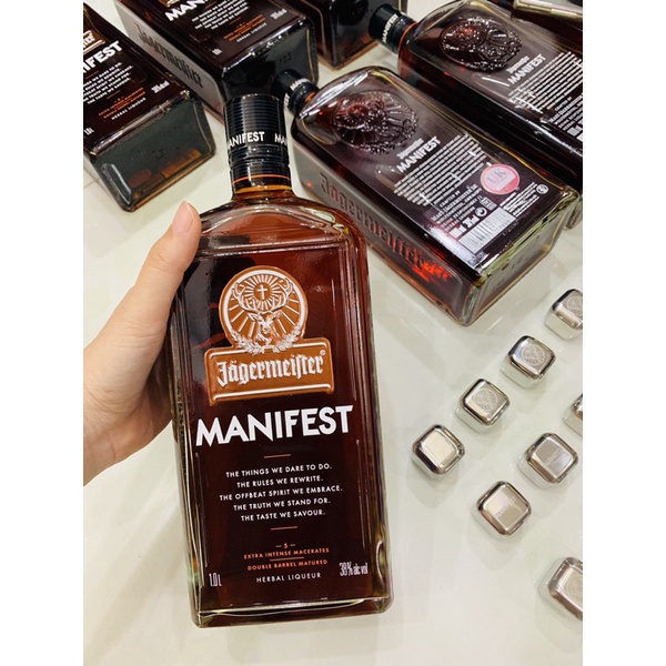Chai thảo mộc JAGER MANI FEST Hương vị Đặc Biệt
