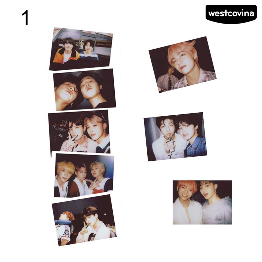 [Hot]✍Set 7/8 Tấm Thẻ In Hình Các Thành Viên Nhóm BTS