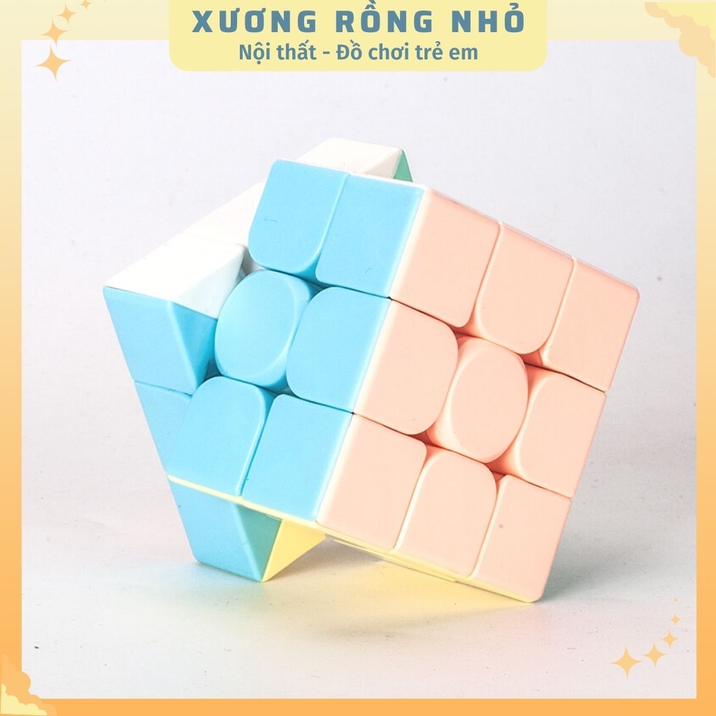 Bộ sưu tập Rubik MoYu 3x3, Rubik 4x4, Rubic tam giác Pyraminx - Rubic trí tuệ màu pastel