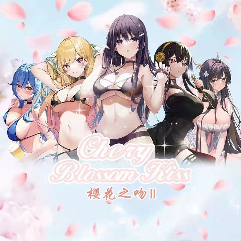 Mới Bộ Sưu Tập Thẻ Bài Phiên Bản Nữ Thần Hoa Anh Đào Nụ Hôn 2