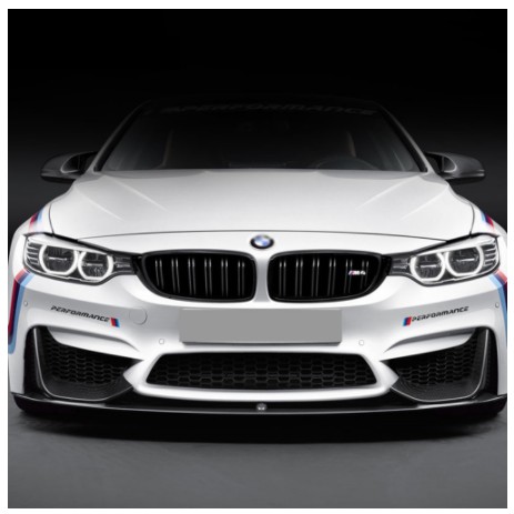 Decal Xe Hơi Bmw ô tô Tem Sticker Phản Quang Dán Trang Trí Series 3 5 X1 X3 X4 X5 X6 chữ Performance