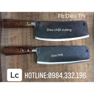 Bộ 2 con dao chặt, thái