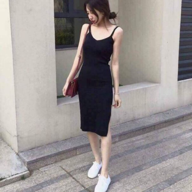 Váy Body 2 Dây Len Tăm | BigBuy360 - bigbuy360.vn