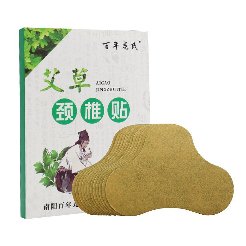 Hộp 12 Miếng Dán Ngải Cứu Vai Gáy Giảm Đau Cổ Vai Gáy, Thải Độc