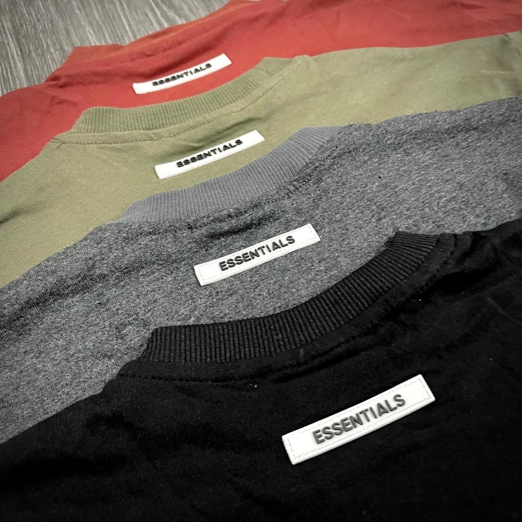 Bộ chữ essentials cotton nhiều mầu cho bé trai bé gái size nhỡ 14-30kg XHN890