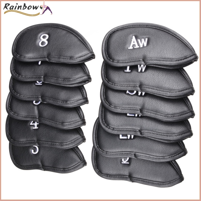 [COD] Pu Thickened Waterproof Golf-sports Iron Cover Cue Cap Cover Golf-sports Club Protective Shell Wear-resistant Club