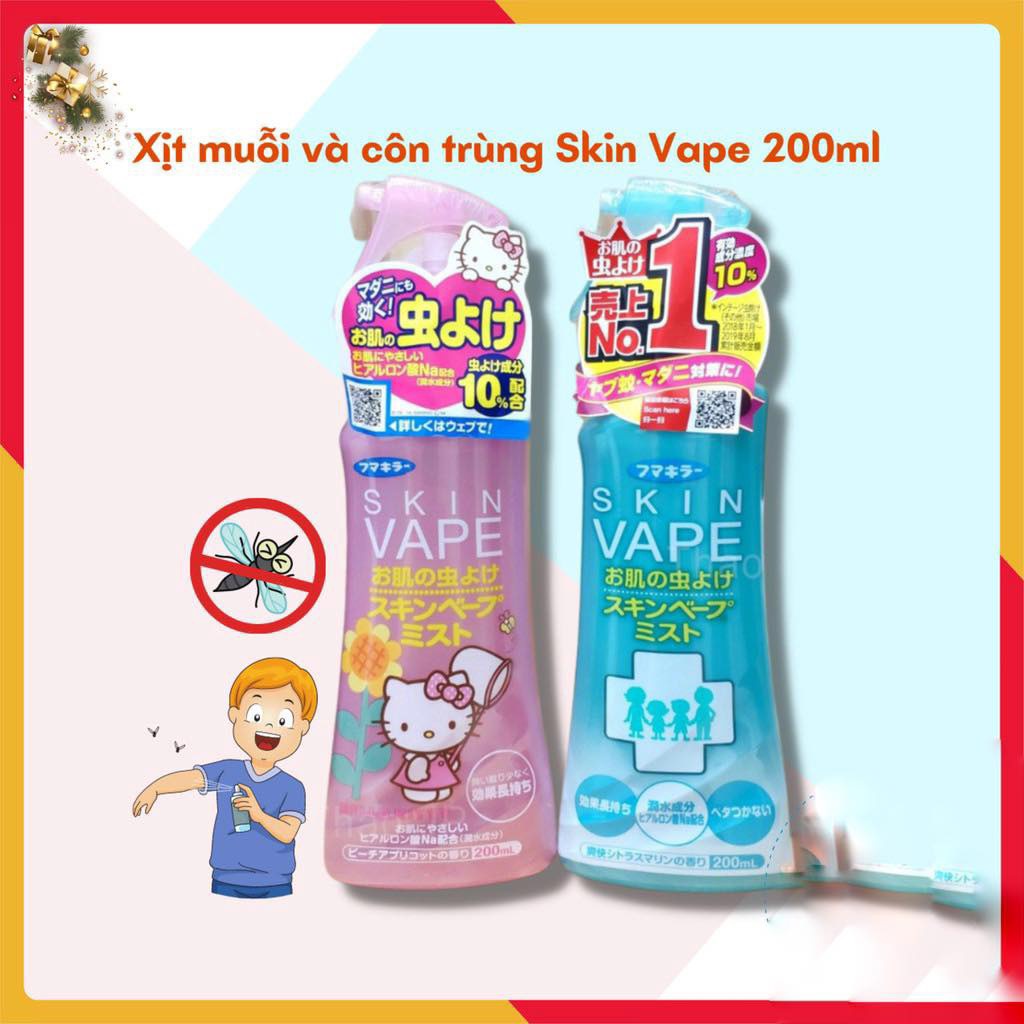 Xịt chống muỗi và côn trùng Skin Vape