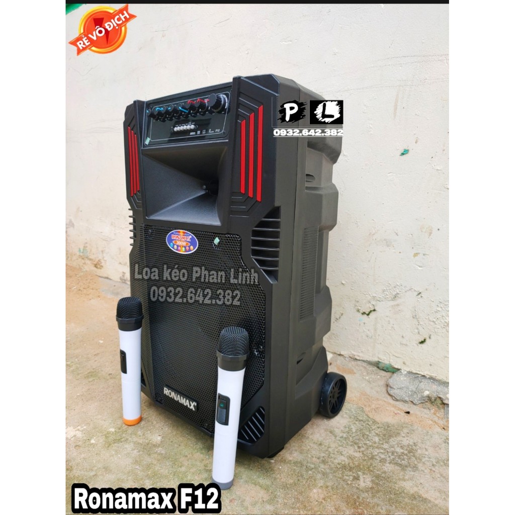 loa kẹo kéo 3 tấc RONAMAX F12 giá rẻ