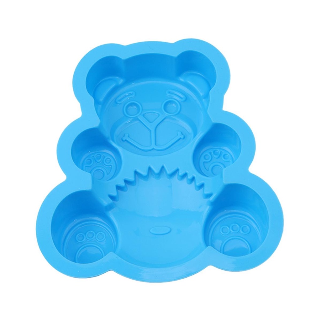 AUGUSTINA Khuôn Làm Bánh Silicone Hình Động Vật 3D