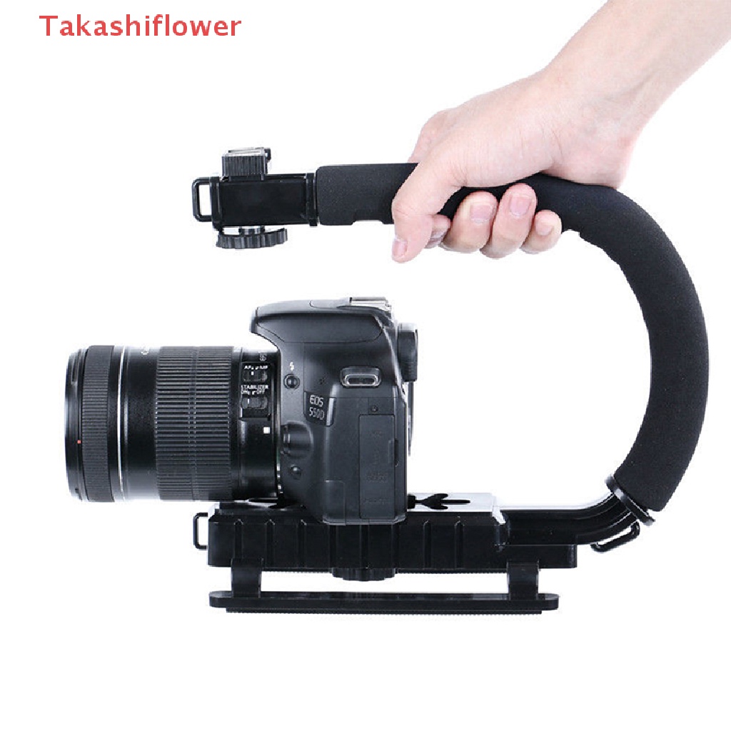 (Takashiflower) Tay Cầm Chống Rung Cho Máy Quay DSLR