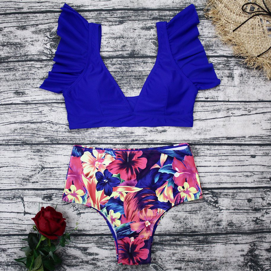 Bộ Bikini Hai Mảnh Lưng Cao Gợi Cảm Cho Nữ | BigBuy360 - bigbuy360.vn