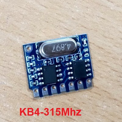 Module Nhận RF học lệnh 433Mhz KB4