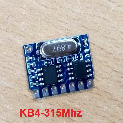 Module Nhận RF học lệnh 433Mhz KB4