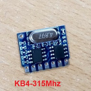 Module nhận rf học lệnh 433mhz kb4