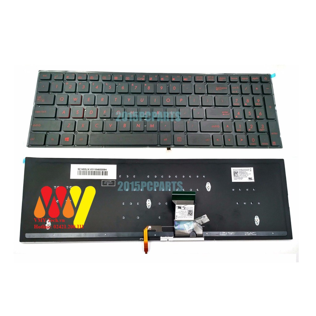 Bàn phím Laptop ASUS N541 - N541 N541L Q501 Q501L UX501 G501