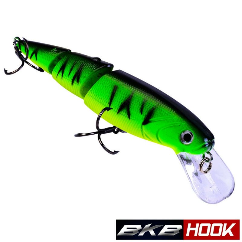 Mồi Câu Lure 3 Khúc Chuyên Đồ Câu Lure Dài 11cm nặng 14,7g  Chuyên Lure Chẽm,Nhồng, Hồng,Măng,...