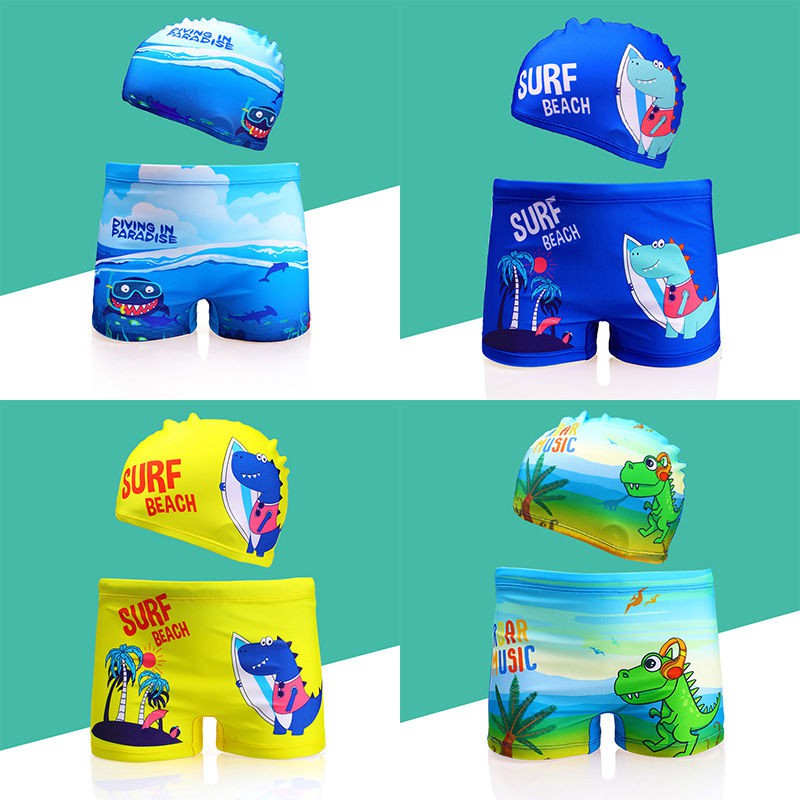 Bộ Đồ Bơi In Hình Dễ Thương Cho Bé Trai | BigBuy360 - bigbuy360.vn
