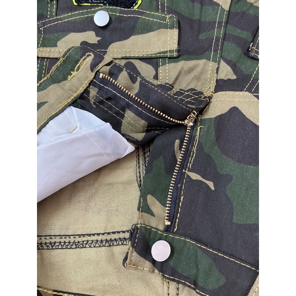 Quần CAMO CARTOON họa tiết hình thêu cao cấp